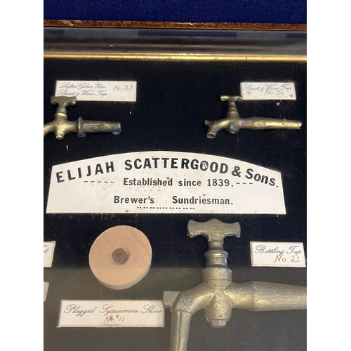 436 - Elijah Scattergood & Sons Shop Display (46 cm W x 70 cm H)