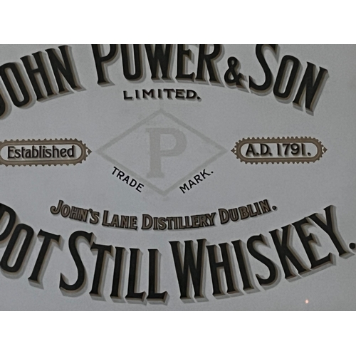 439 - John Power & Son, John Lanes Distillery Dublin Pictural Vintage Advertisement (65 cm W x 55 cm H))