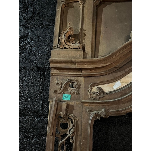 463 - As seen in the Land of Saints and Sinners - French Oak and Mirror Door Surround (120 cm W x 230 cm H... 