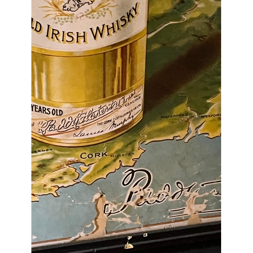 494 - Vintage Cork Distilleries Co. Ltd Paddy Flaherty Pictural Advertisement (40 cm W x 56 cm H)