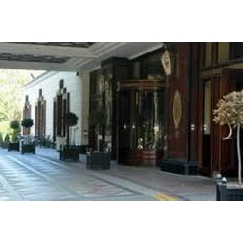 558 - Berkely Court Five Star Dublin Hotel Entrance Front. Including 8 Mahogany doors, 9.4 meters wide in ... 