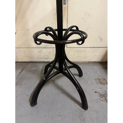 663 - Fine Dark Tall Bentwood Coat Stand (50 cm W x 205 cm H)