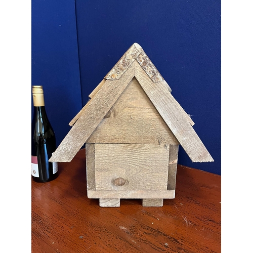 687 - Quality Wooden Bird House (39 cm H)