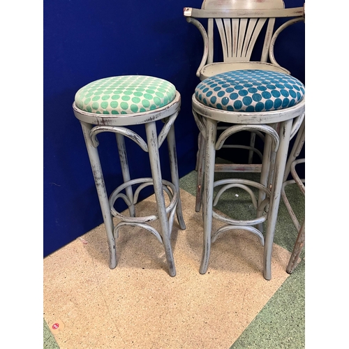 707 - Five Bentwood Stools