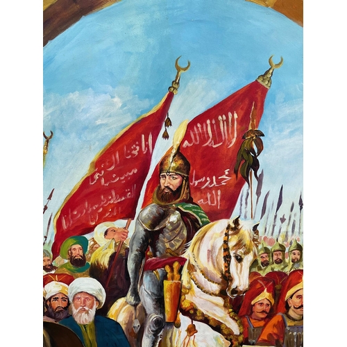 729 - Faith Sultan Mehmet Oil on Canvas (117 cm W x 150cm H)