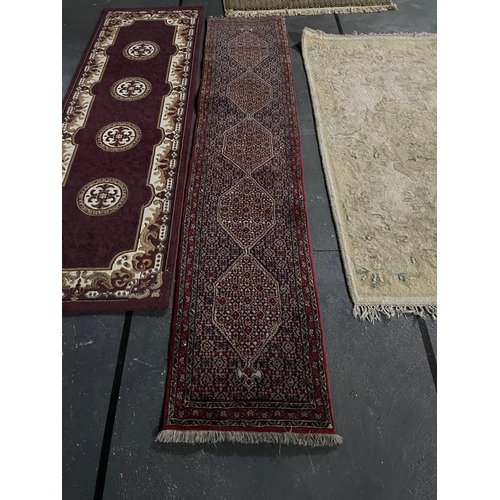 414 - Collection of Rugs and Runners (Longest 260 cm W x 53 cm H)