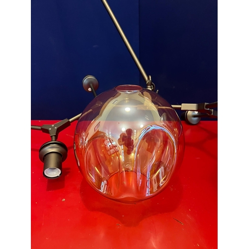 547 - Very Funky Sputnik Design Centre Light (180 cm W x 150 cm H)