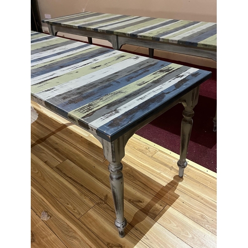 565 - Scrumble Effect Table (240cm W x 75cm H x 74cm