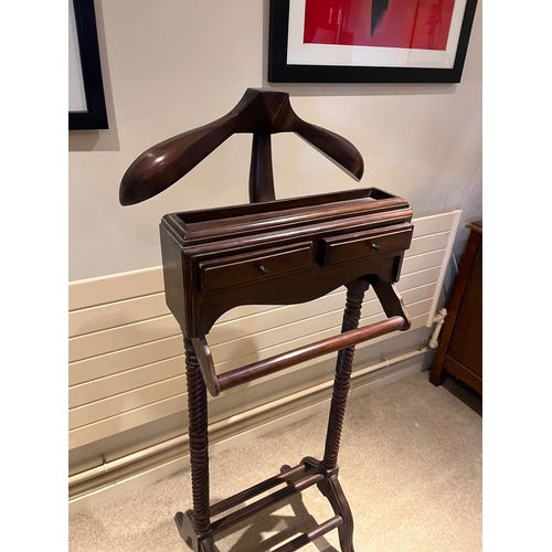 765 - Mahogany Valet Stand