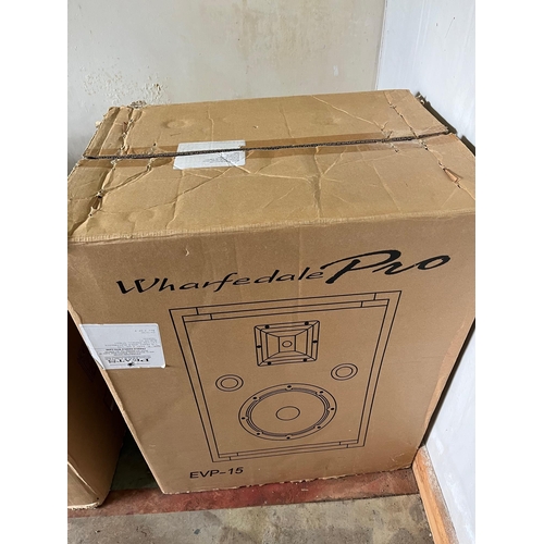 132 - Wharfedale Pro EVP-15 Speaker (No Stand) Unused  (48 cm W x 63 cm H)