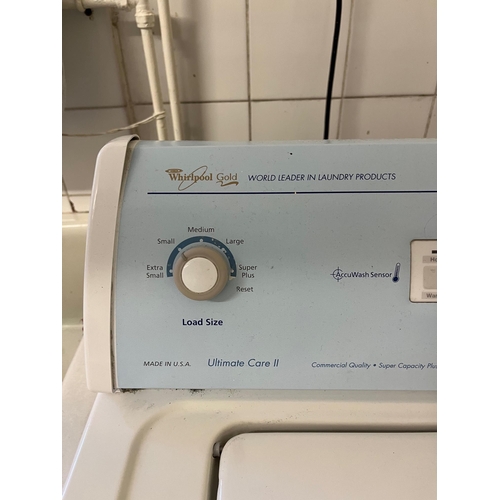 163 - Whirlpool Gold Industrial Washer (68 cm W x 110 cm H x 66 cm D)