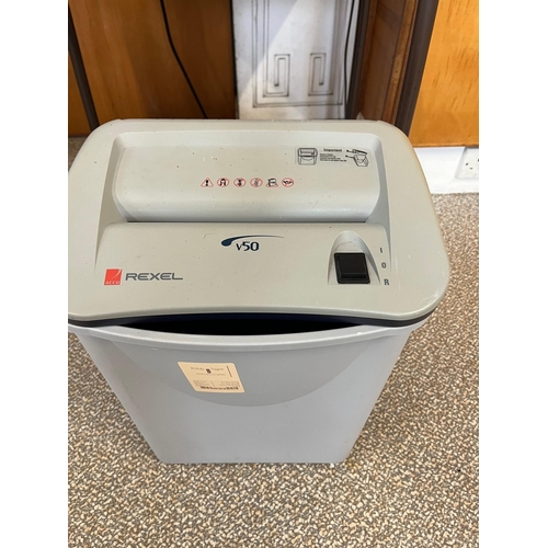 34 - Olivetti Photocopier and a REXEL Shredder (Copier 50 cm W x 45 cm H)