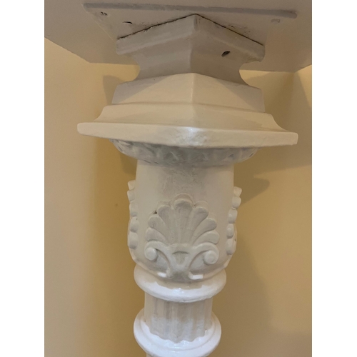 47 - Victorian Cast Iron Pedestal (116 cm H)