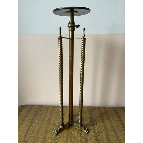 5 - Brass Regency Design Adjustable Stand (Max Height 135 cm H)