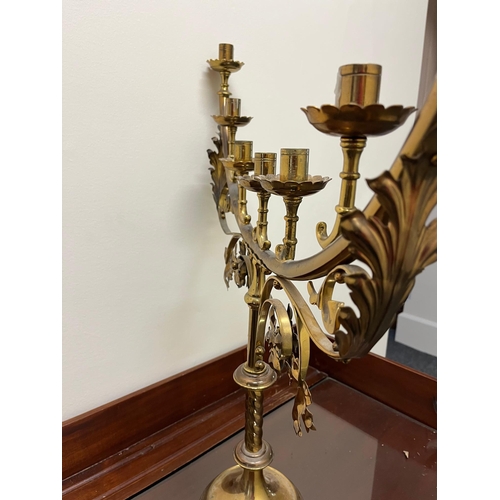 191 - Gothic Arch Shaped Candle Stick (70 cm W x 70 cm H)