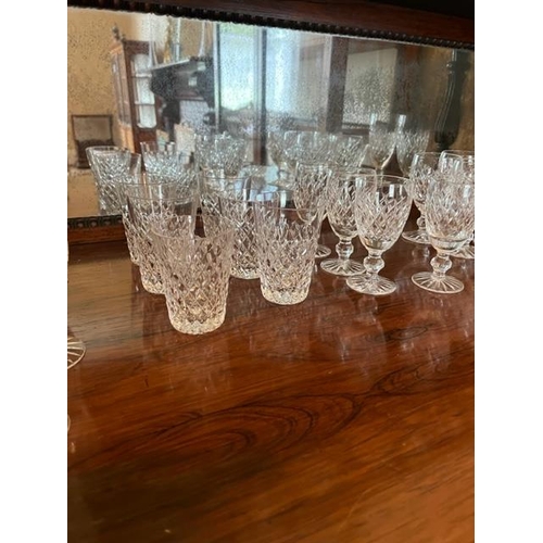 225 - Suite of Waterford Crystal Glasses