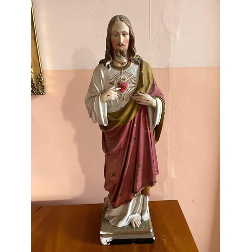 246 - Statue of The Sacred Heart (62 cm H)
