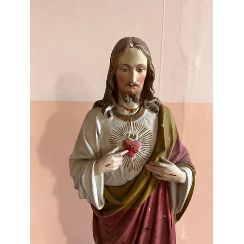 246 - Statue of The Sacred Heart (62 cm H)