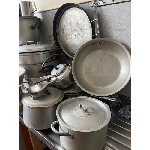 254 - Collection of Kitchen Pots, Pans Etc.