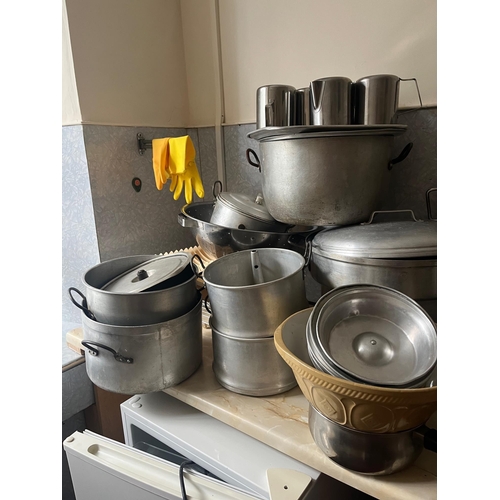 254 - Collection of Kitchen Pots, Pans Etc.