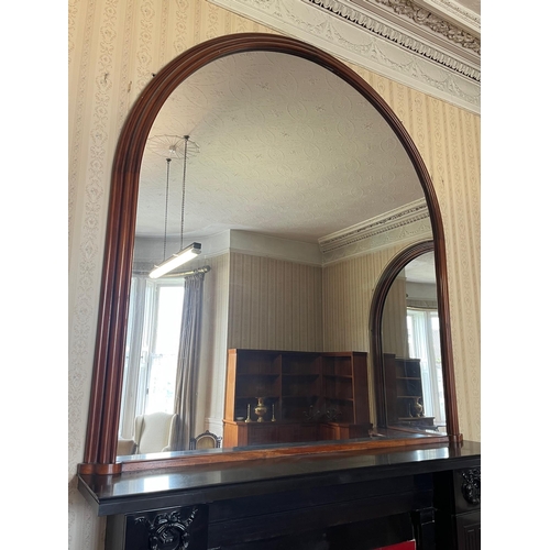 271 - Matching Smaller Arch Top Mirror (220 cm W x 222 cm H)