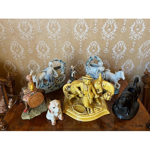 298 - Collection of Continental Porcelain Items of Animal Influence