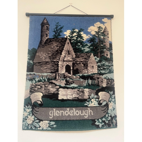 311 - Youghal Hanging Rug, Glendalough (69 cm W x 91 cm H)