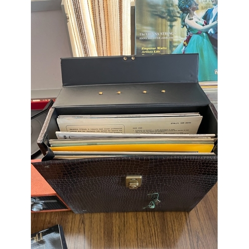 414 - Extensive Collection of LP's, Classical and Other, and a Fidelity Record Player