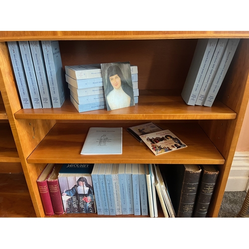 31 - Collection of Books, Manuscripts and Memorabilia about Anne Marie Javouhey including Two Leather Bou... 