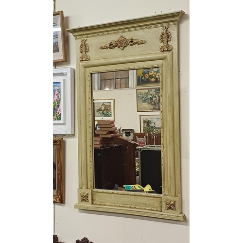 32 - French Style Consul Mirror (110cm x 70cm)