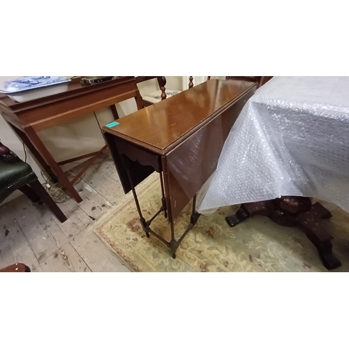 169 - Edwardian Mahogany Spider Leg Sutherland Table