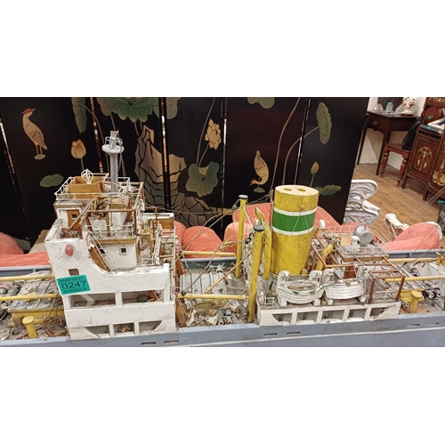 247 - Vintage Model Ship 