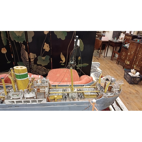 247 - Vintage Model Ship 