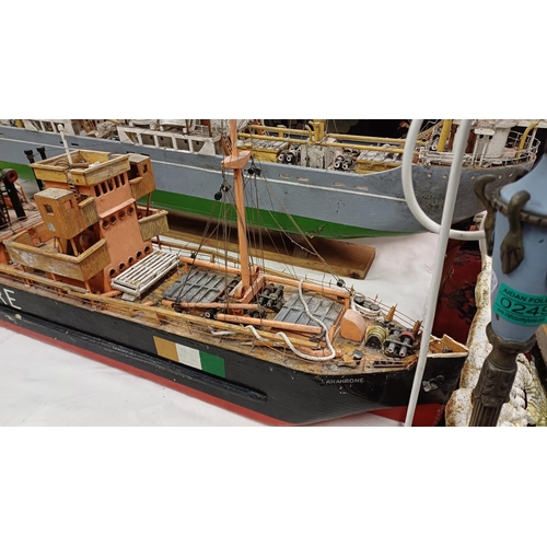 248 - Vintage Model Ship 