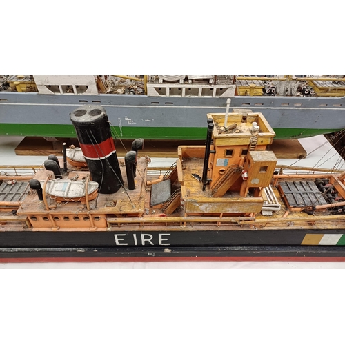 248 - Vintage Model Ship 