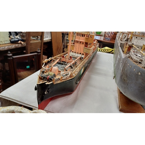 248 - Vintage Model Ship 