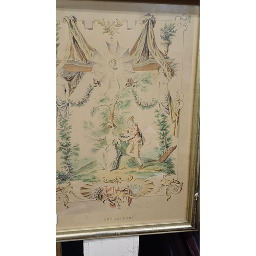 277 - Pair of Edwardian Framed Prints 