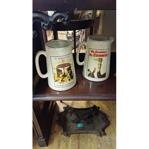 285 - Two Modern oversize Guinness Jugs