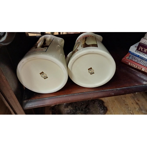 285 - Two Modern oversize Guinness Jugs