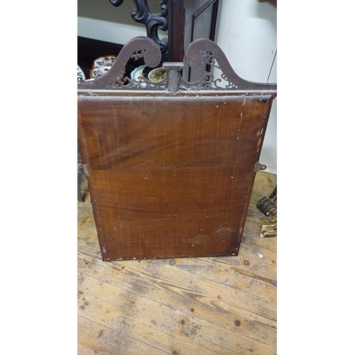 305 - Edwardian Inlaid Mahogany Mirror