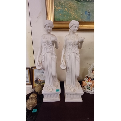 309 - Pair of Classical Style Statues of 