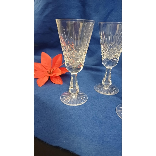 426 - 4 Waterford Cut Glass 