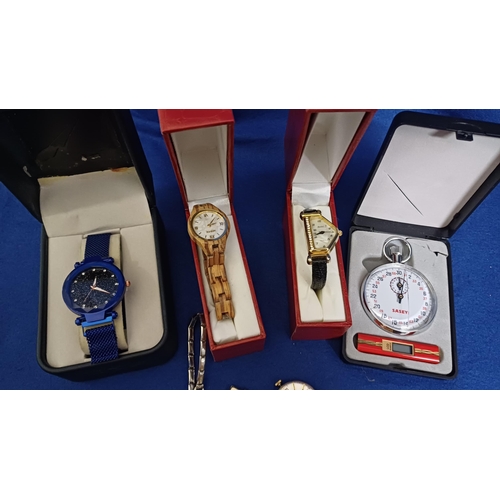 451 - Mixed lot of Watches including a Stopwatch