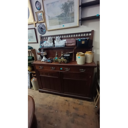 529 - Victorian Mahogany Cottage Sideboard