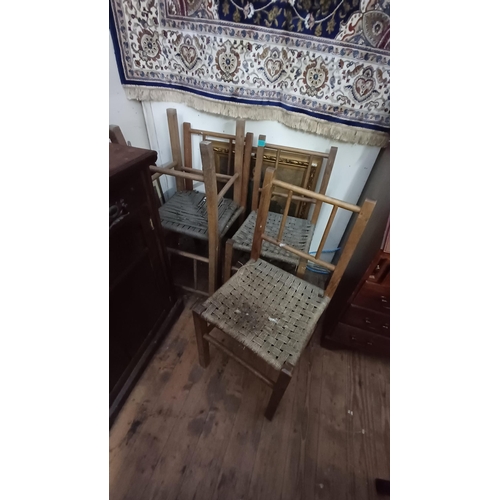 530 - Set of 4 Sugan Chairs