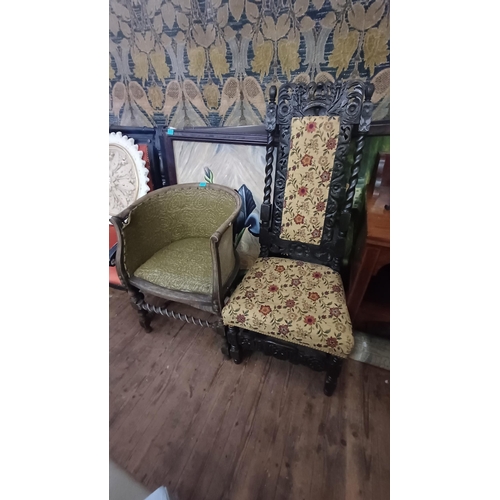 537 - 4 Antique Occasional Chairs (for restoration)