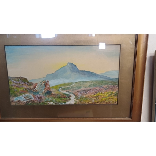 562 - Two Framed Watercolours of Landscapes