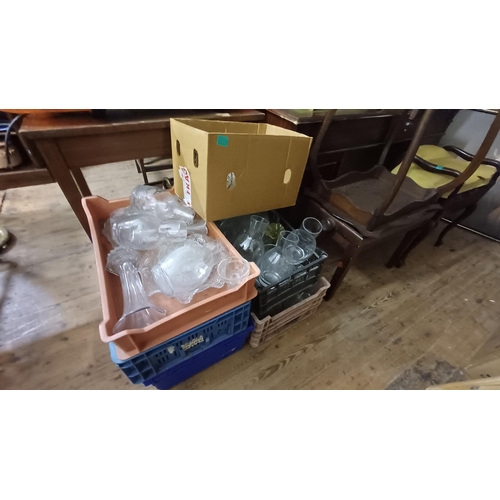 705 - Six Boxes of Glassware