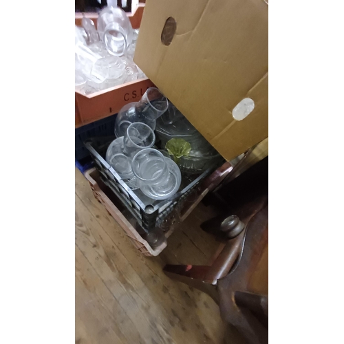 705 - Six Boxes of Glassware