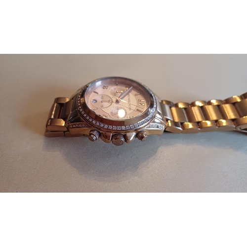 676 - Michael Kors Rose Gold Ladies Watch.